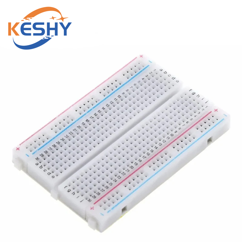Diy Electronics Breadboard - 400 タイポイントはんだレス PCB ブレッドボードミニユニバーサルテスト Protoboard DIY