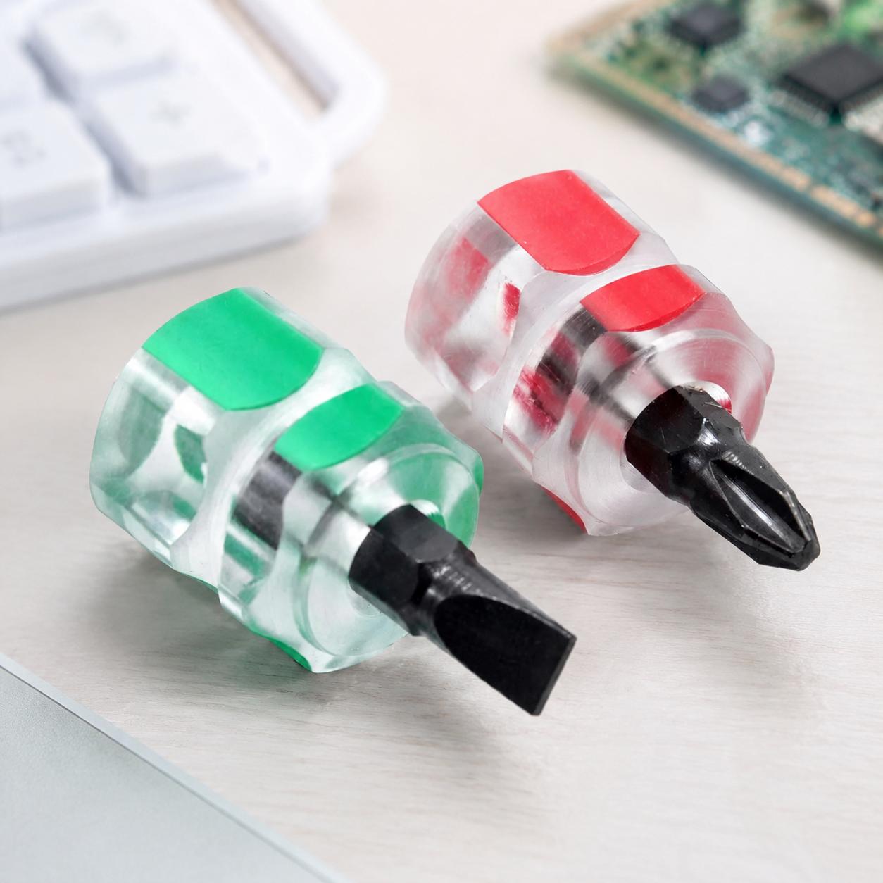 Useful Diy Electronics Projects - ワンピースミニポータブルドライバー、透明ハンドル付き、精密な車の修理、家庭DIYプロジェクト、電子機器、裁縫道具やアクセサリー用、精密な小物の固定や工芸品の修理に最適なコンパクト軽量ツール