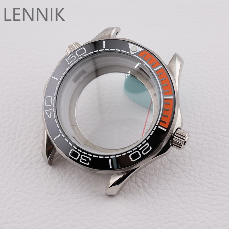 Diy Electronics Watch - 42mmペプシメタルケースセラミックベゼルインサートサファイアクリスタル自動巻き腕時計NH35 NH36ムーブメントパーツビルドキットDIY改造メンズ
