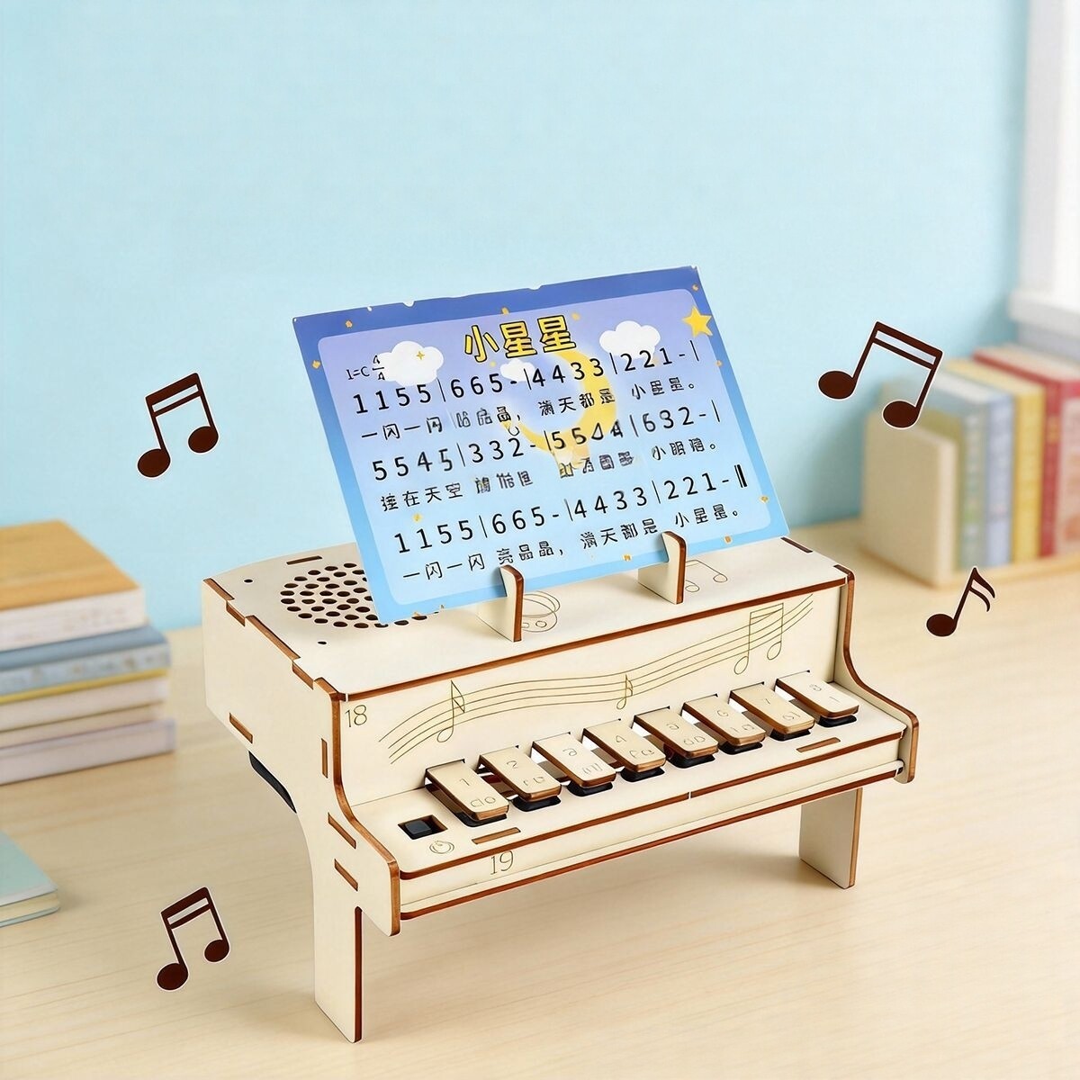 Diy Home Electronics Projects - DIY 木製電子ピアノモデル STEM 組み立てキット物理学音響実験教育教材大人の学習のため