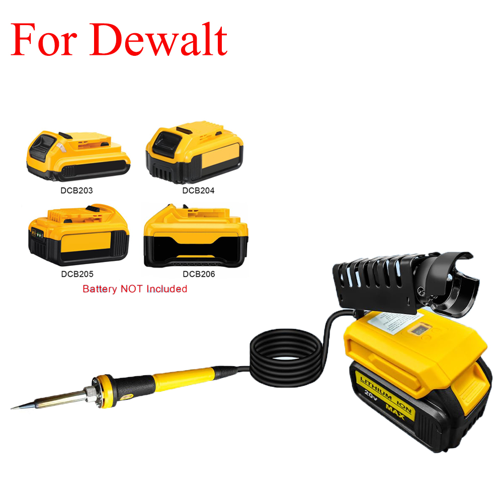 ポータブルはんだごてキット、Dewalt 20Vバッテリー対 - Diy Electronics Tool Kit のレビューと価格