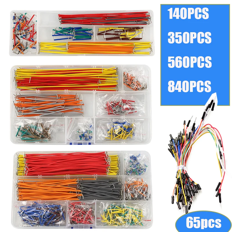 65/140/350/560/840 個/箱 U 字型圧着ブ - Diy Electronics Breadboard のレビューと価格