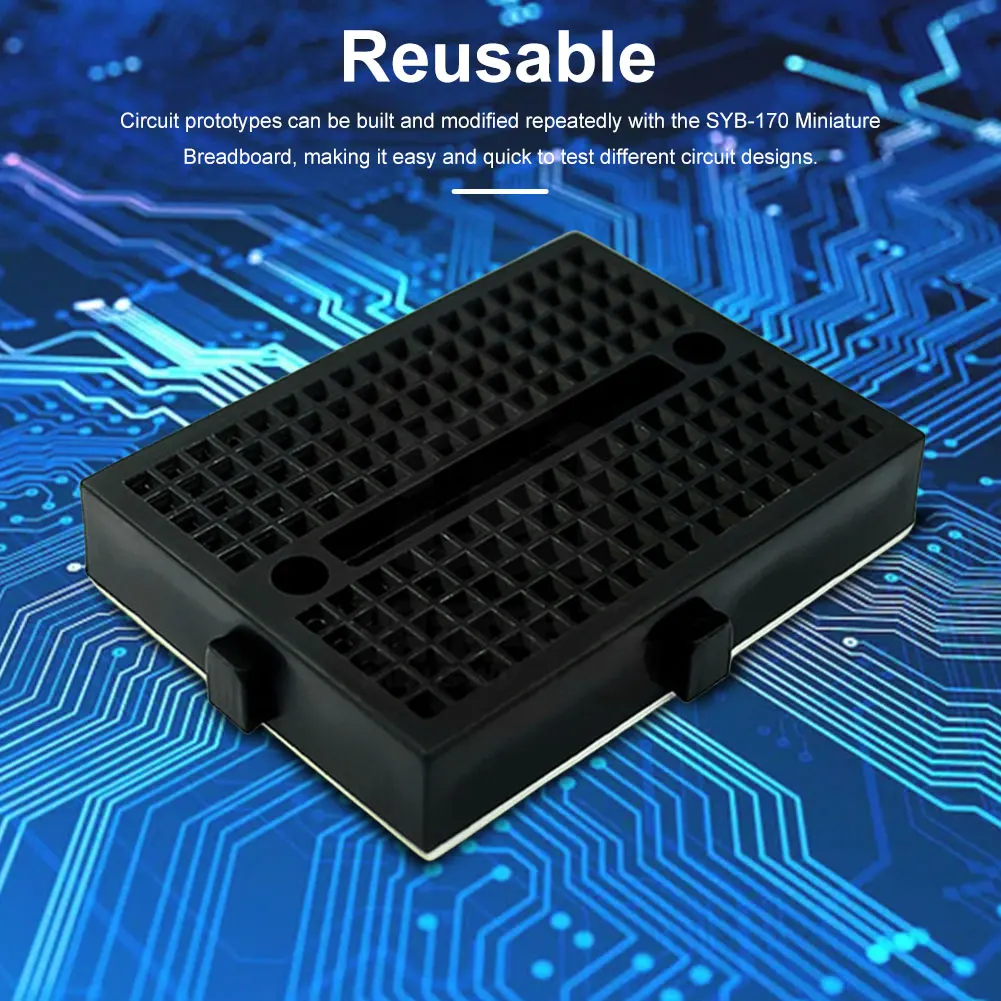 1-10 個 SYB-170 ミニはんだなしプロトタイプブレ - Diy Electronics Breadboard のレビューと価格