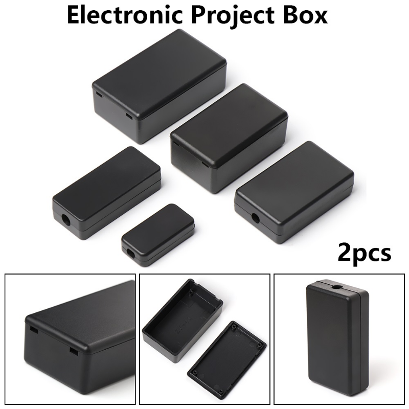 高品質の防水プラスチックケース,日曜大工用の黒いハウジング, - Diy Electronics Supplies のレビューと価格