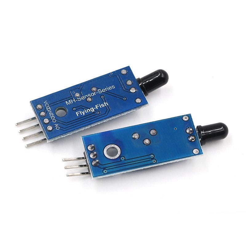 3 4 ワイヤー IR 火炎検出センサーモジュール Smar - Useful Diy Electronics Projects のレビューと価格