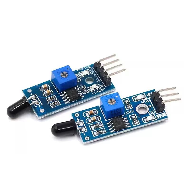 3 4 ワイヤー IR 火炎検出センサーモジュール Smar - Useful Diy Electronics Projects のレビューと価格