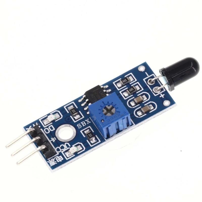 3 4 ワイヤー IR 火炎検出センサーモジュール Smar - Useful Diy Electronics Projects のレビューと価格