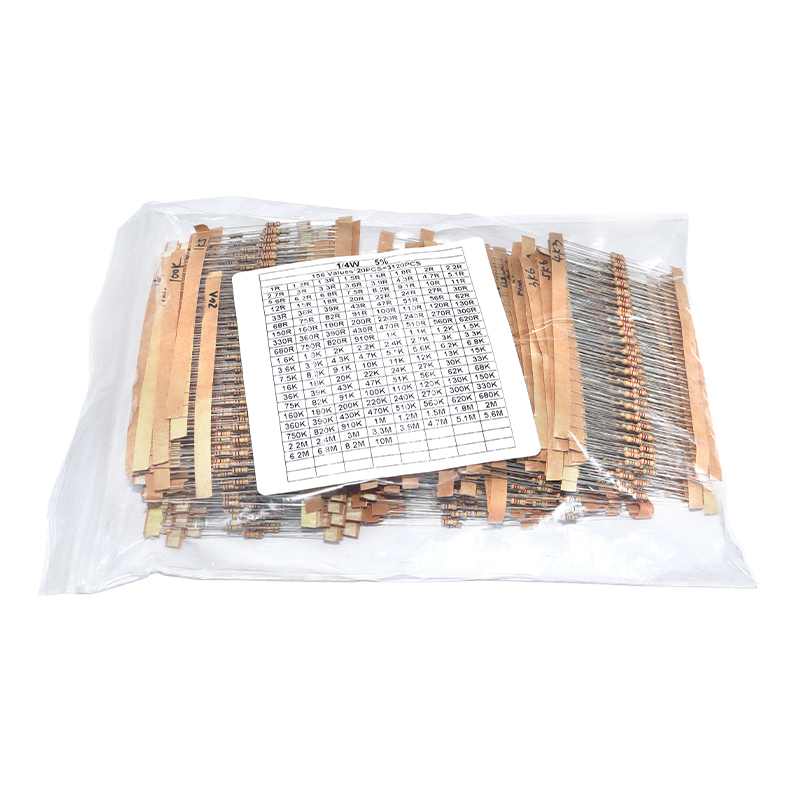 3120個 156種類 1-10Mオーム 1/4W 5% カ - Resistor Kit 1 4W のレビューと価格