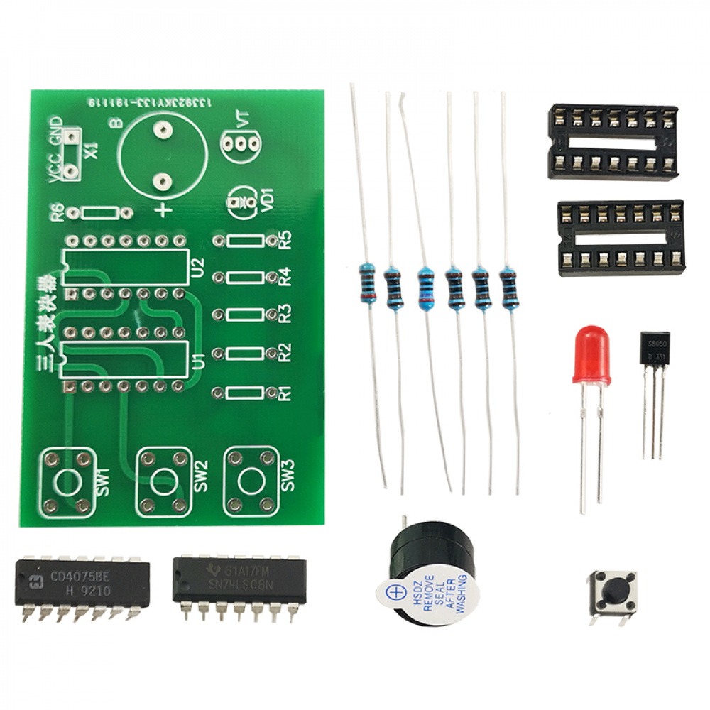 3人用投票機製作キット DIY ノンゲート投票機 デジタル回 - Diy Home Electronics Lab のレビューと価格