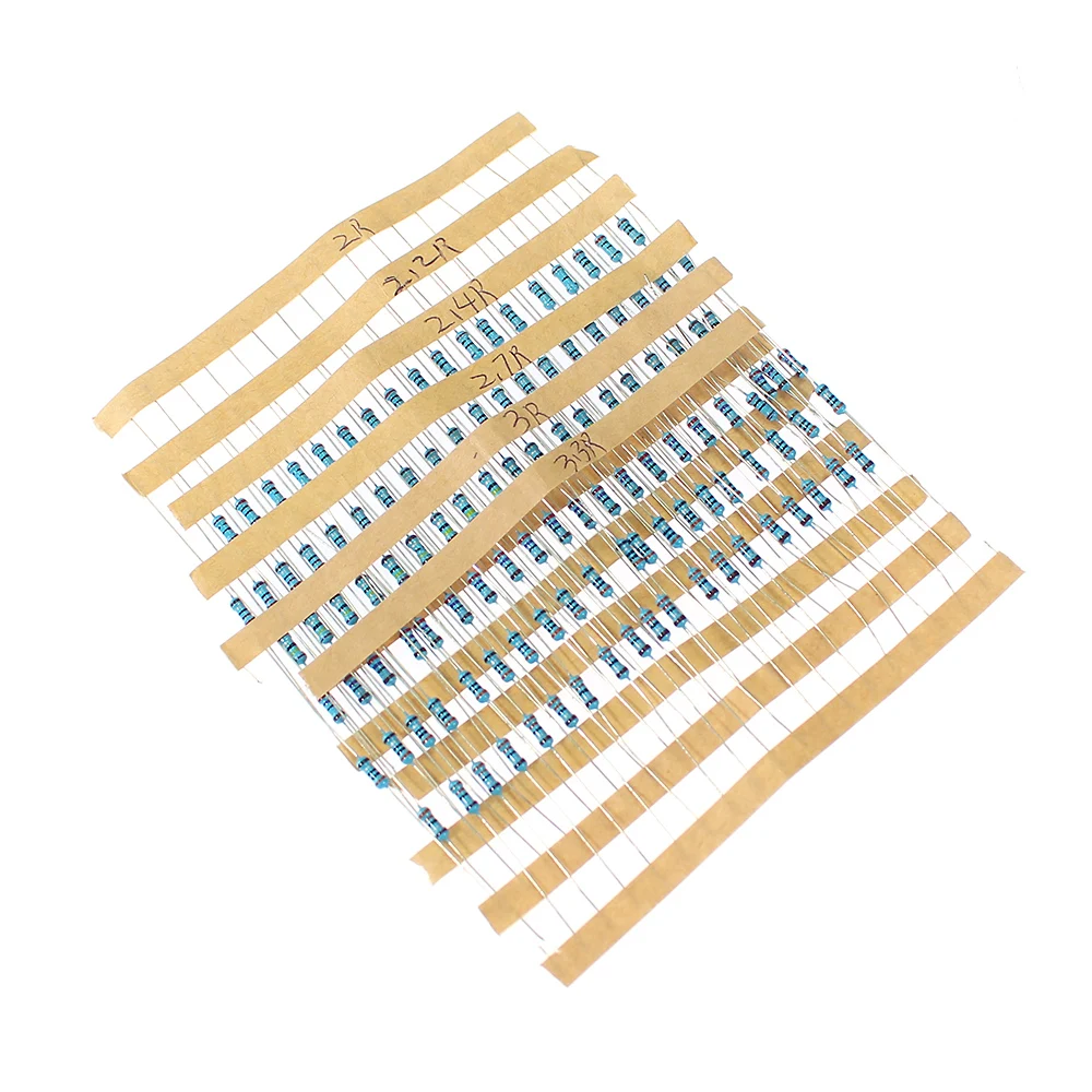 120 個 1/4 ワット 1% 自動車エアバッグ修理抵抗キ - Resistor Kit 1 4W のレビューと価格