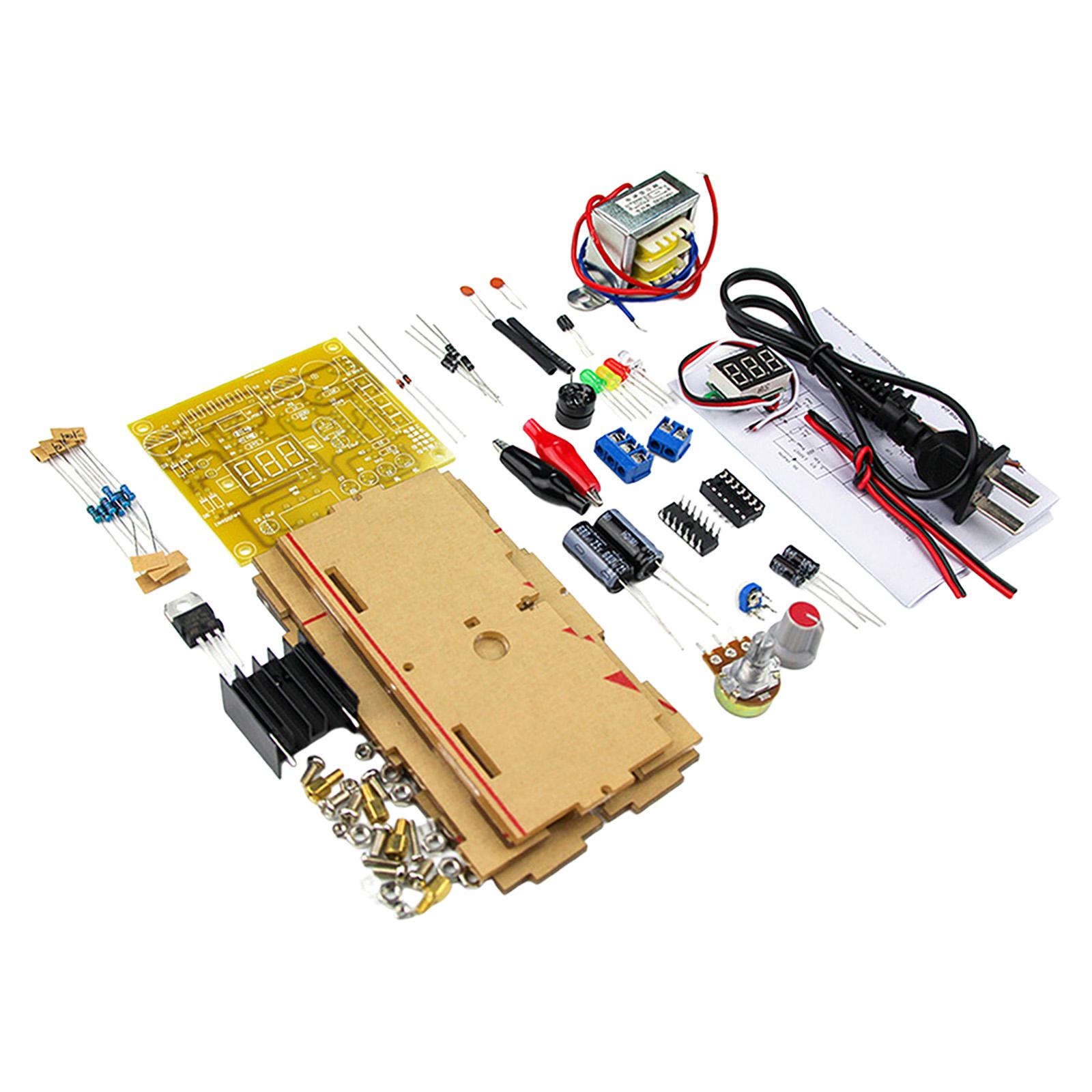 DIY電源ボード調整可能な電圧レギュレーターキット学校の研究 - Diy Home Electronics Lab のレビューと価格