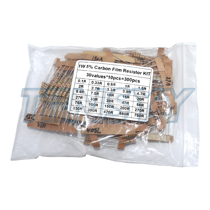 300 個の抵抗キット 1W 5% カーボンフィルム抵抗 3 - Diy Home Electronics Projects のレビューと価格