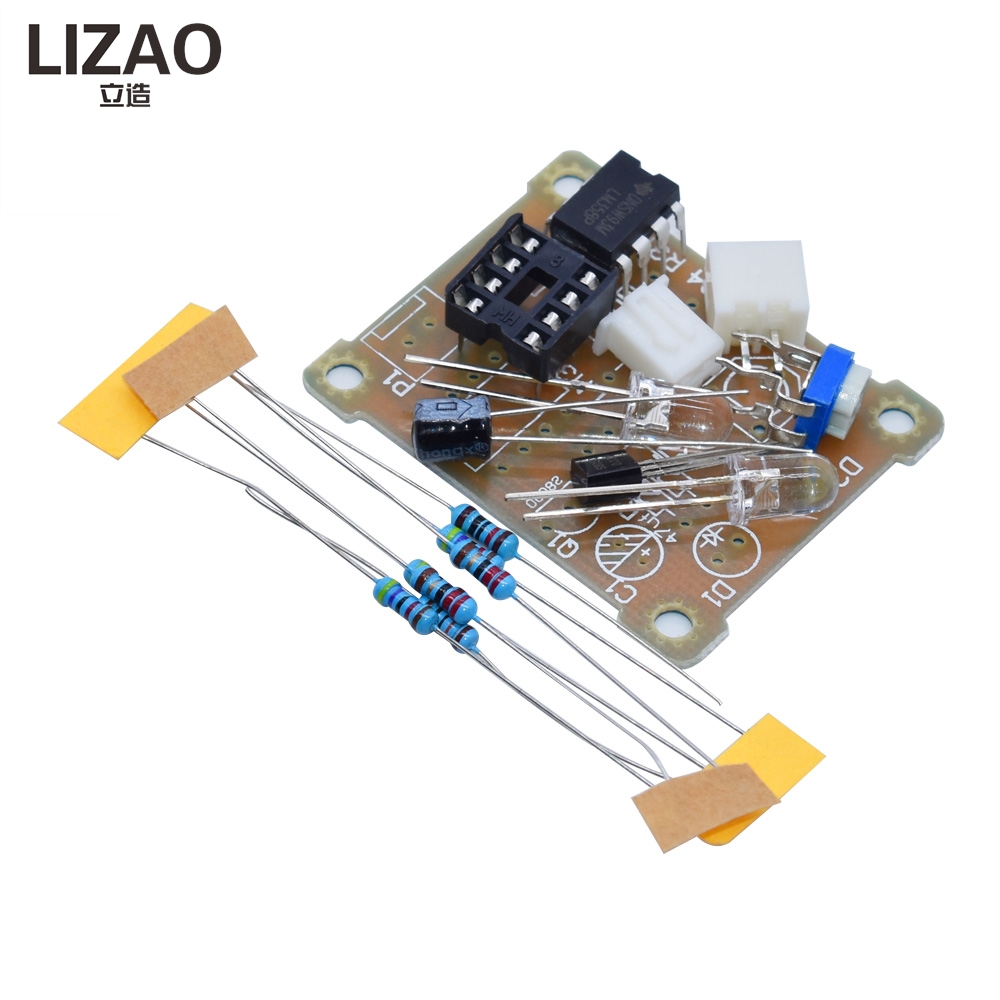 LIZAO LM358 LED呼吸灯DIYキット電子製作回路 - Useful Diy Electronics Projects のレビューと価格