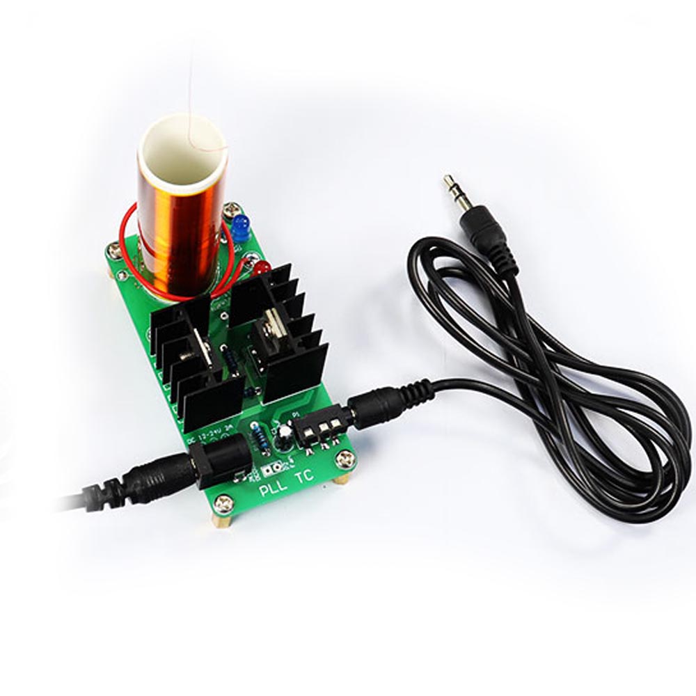 DIY電子テスラコイルキット 18V 2A 3.5mmオーデ - Diy Audio Electronics Projects のレビューと価格