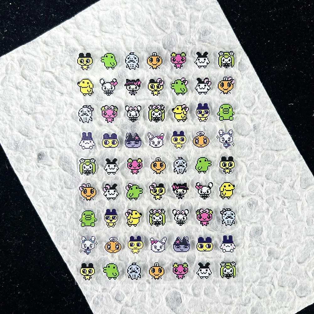 かわいいゲーム進化電子ペットステッカーネイルアートかわいい動 - Diy Electronics Art のレビューと価格