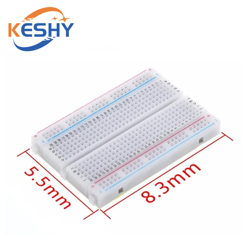 400 タイポイントはんだレス PCB ブレッドボードミニユ - Diy Electronics Breadboard のレビューと価格