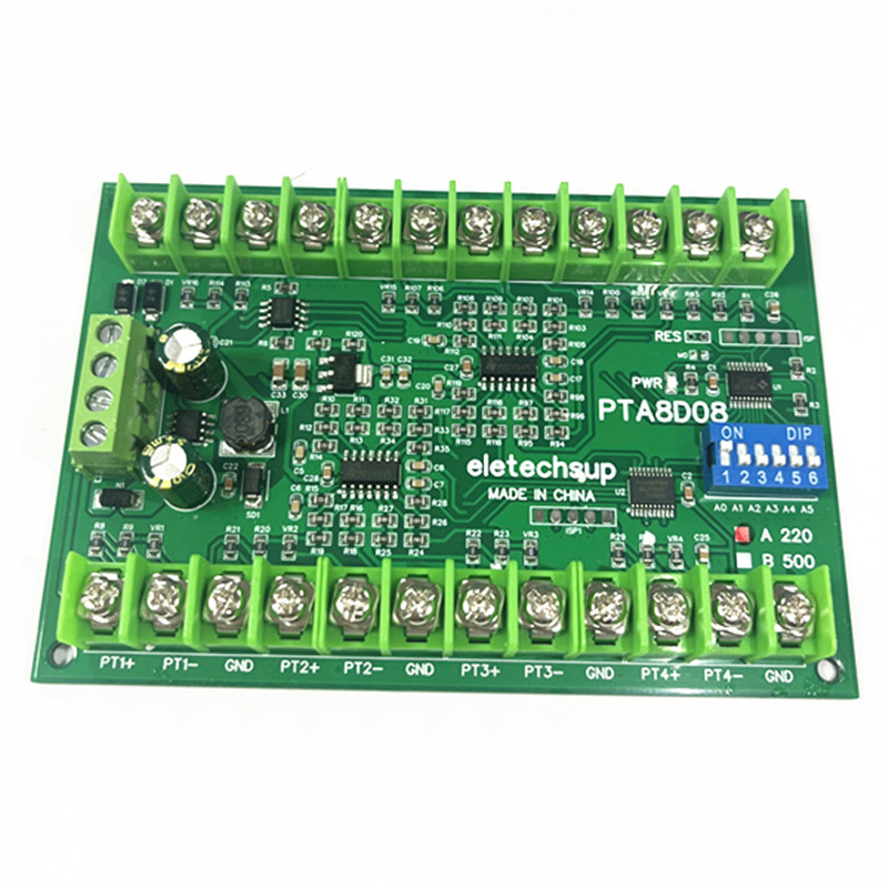 PTA8D08 8AI RS485 アナログ入力 PT100 - Ds18B20 Temperature Sensor のレビューと価格