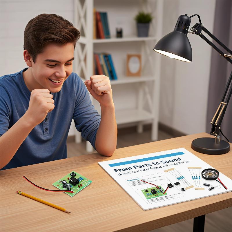 NE555 ドアベル DIY はんだ付け練習キット デュアル - Useful Diy Electronics Projects のレビューと価格