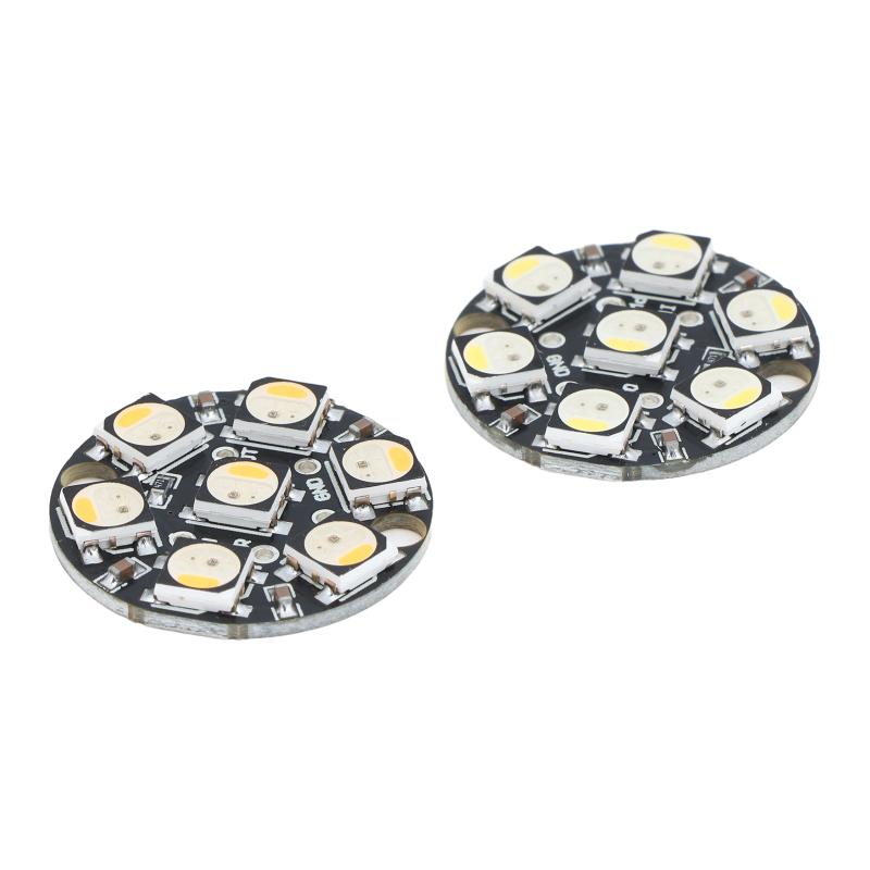 WS2812 7ビットラウンドLED回路基板プログラマブル高 - Useful Diy Electronics Projects のレビューと価格