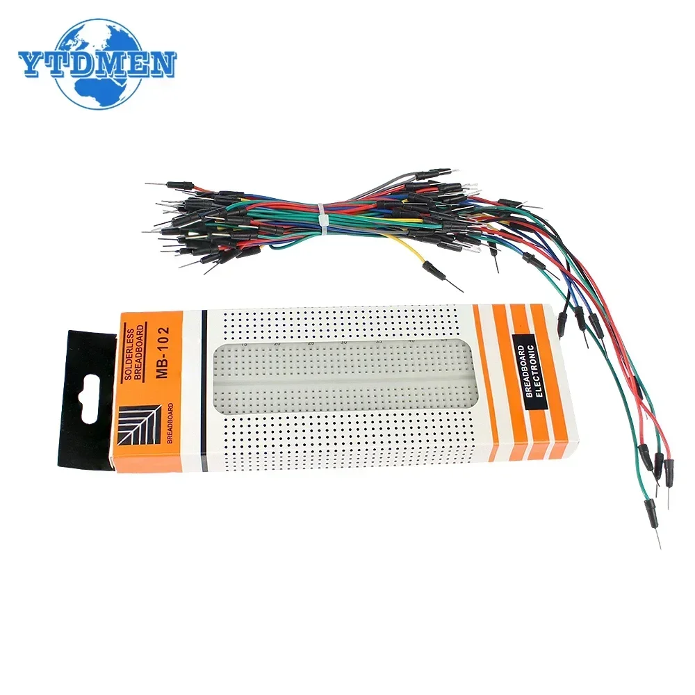 MB-102 ブレッドボード 400 830 ポイントはんだ - Diy Electronics Breadboard のレビューと価格