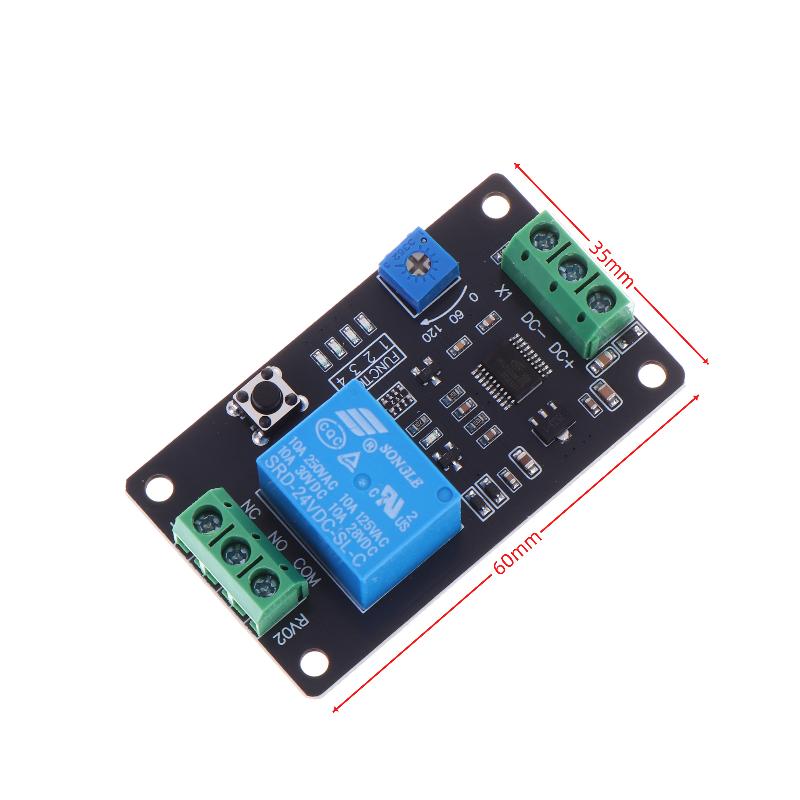 タイマーリレーモジュール、調整可能な遅延オンオフスイッチ、セ - Useful Diy Electronics Projects のレビューと価格