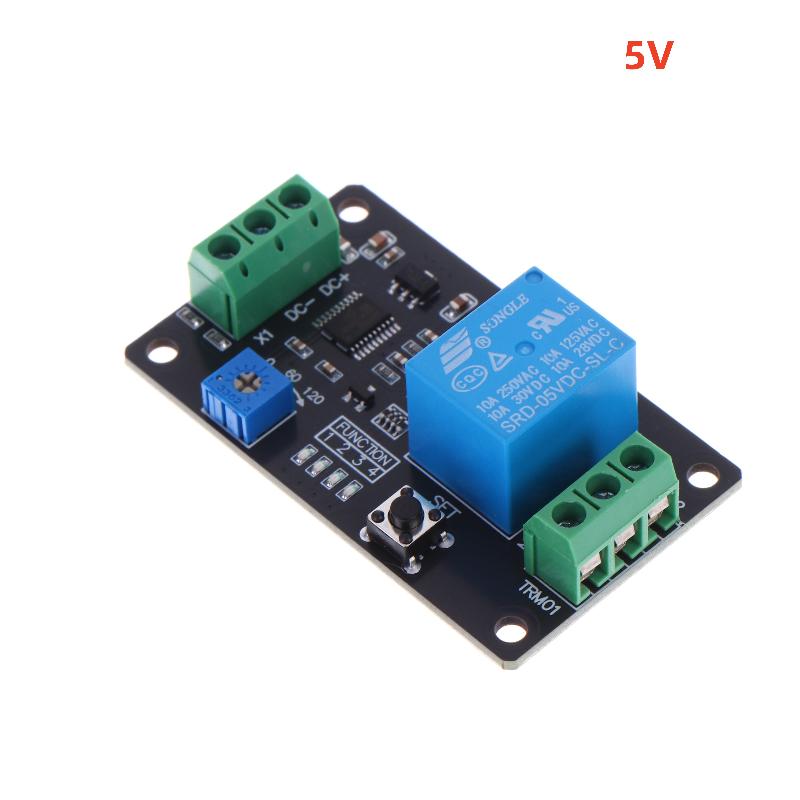 タイマーリレーモジュール、調整可能な遅延オンオフスイッチ、セ - Useful Diy Electronics Projects のレビューと価格