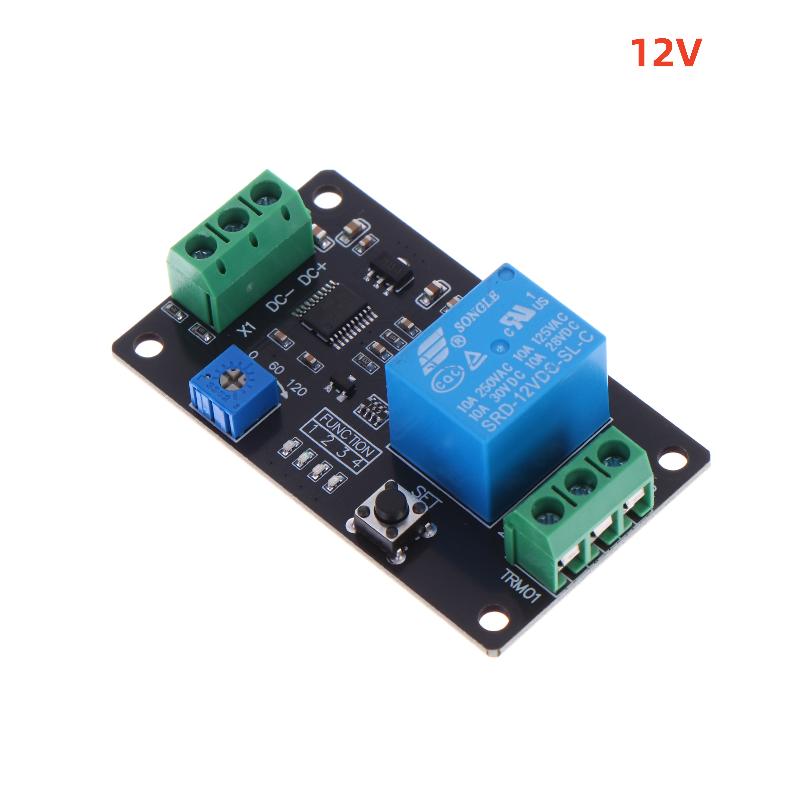 タイマーリレーモジュール、調整可能な遅延オンオフスイッチ、セ - Useful Diy Electronics Projects のレビューと価格