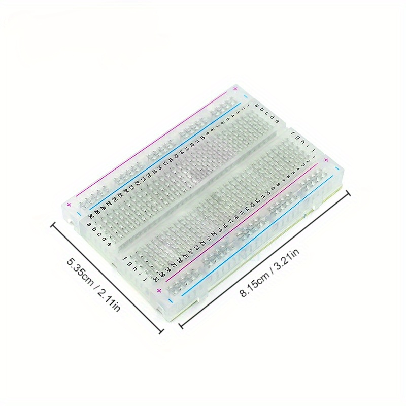 透過的なミニブレッドボードキット,バッテリーレス,練習用ボー - Diy Electronics Breadboard のレビューと価格