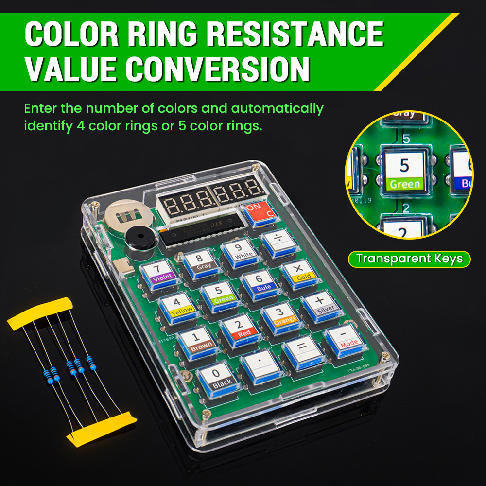 DIY 電卓電子生産キット LED デジタル管ディスプレイシ - Pcb Etching Kit のレビューと価格