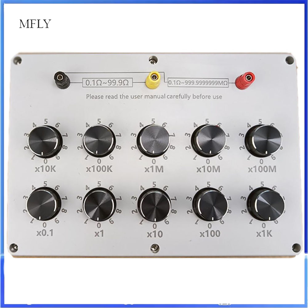 調整可能な高精度標準抵抗ボックス – 0.1Ω～999.99 - Diy Home Electronics Lab のレビューと価格