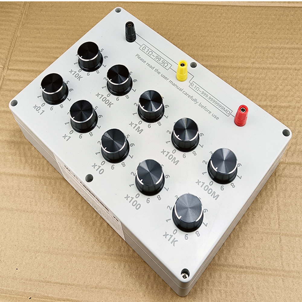 調整可能な高精度標準抵抗ボックス – 0.1Ω～999.99 - Diy Home Electronics Lab のレビューと価格