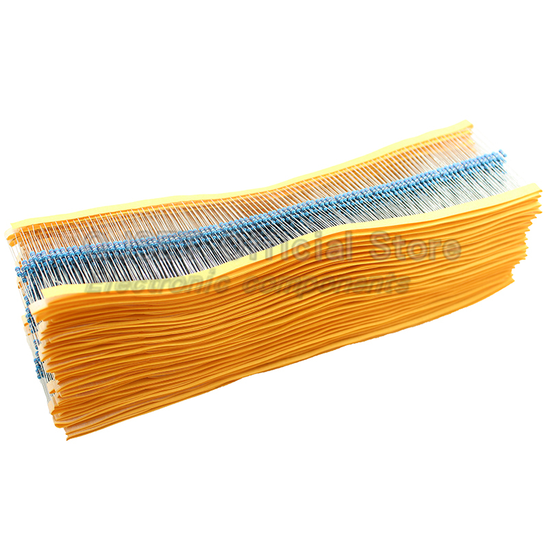 100個入り 1/4W 金属皮膜抵抗器 1% 0.25W 1 - Resistor Kit 1 4W のレビューと価格